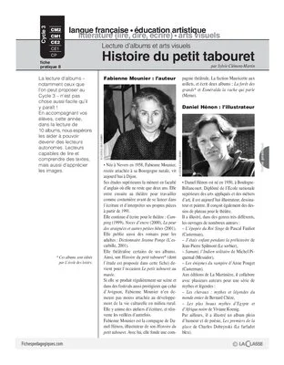 Histoire du petit tabouret / Album et arts visuels (5)