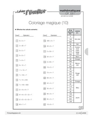 Coloriage magique (10)
