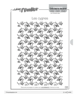 Pavages / Les cygnes