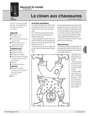Le clown aux chaussures