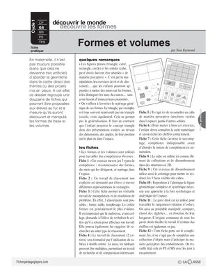 Formes et volumes