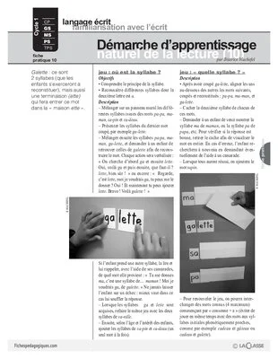 Démarche d'apprentissage naturel de la lecture (10)