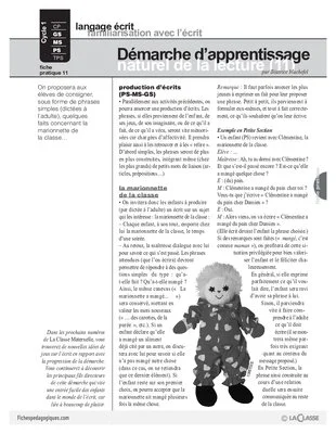 Démarche d'apprentissage naturel de la lecture (11)