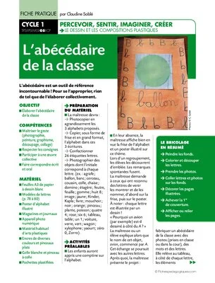 L'abécédaire de la classe