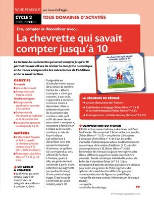 La chevrette qui savait compter jusqu'à 10