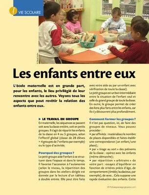 Les enfants entre eux