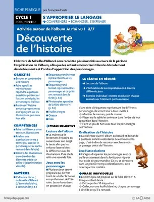 Activités autour de l'album JE T'AI VU (3)