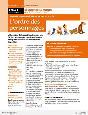 Activités autour de l'album JE T'AI VU (5)