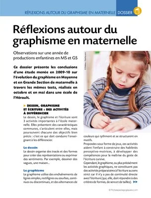 Réflexions autour du graphisme en maternelle