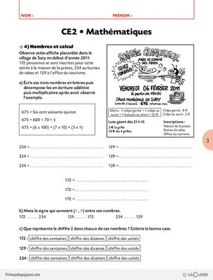 En piste pour le CE2