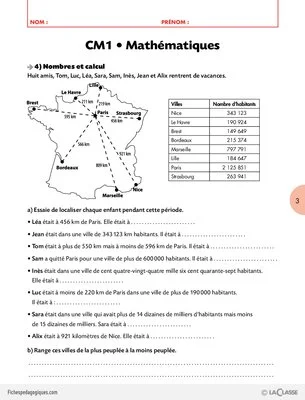 En piste pour le CM1