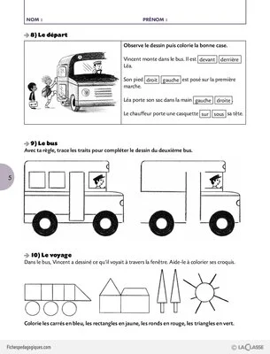 Vincent à la campagne (1) / Départ en classe de découvertes