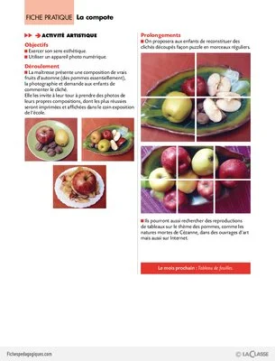Pas à pas (2) / La compote