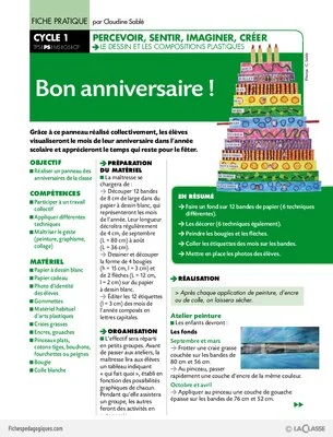 Bon anniversaire!