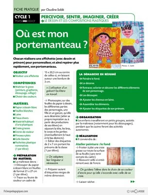 Où est mon portemanteau ?