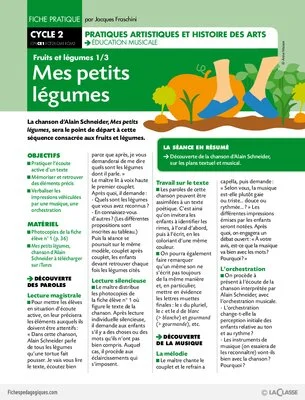 Fruits et légumes (1) / Mes petits légumes