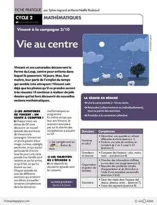 Vincent à la campagne (2) / Vie au centre