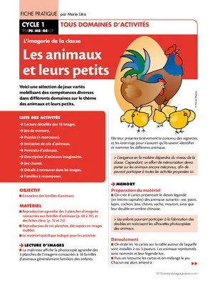 Les animaux et leurs petits (Imagerie)