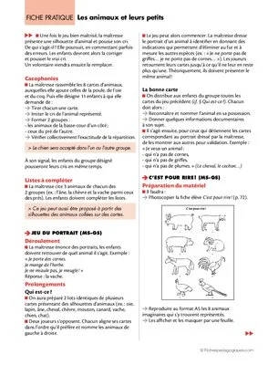 Les animaux et leurs petits (Imagerie)