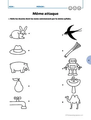 Jouons avec les syllabes