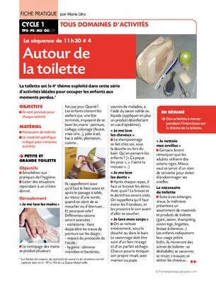 La séquence de 11h30 (4) / Autour de la toilette