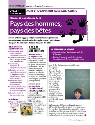 Rondes et jeux dansés (4) / Pays des hommes, pays des bêtes