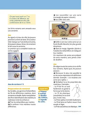 Activités autour de la ficelle