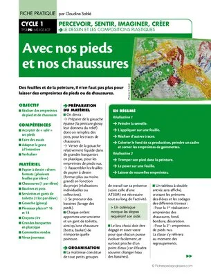 Avec nos pieds et nos chaussures