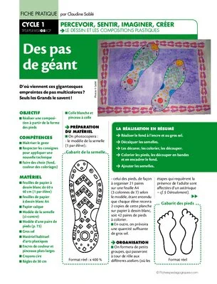Des pas de géant