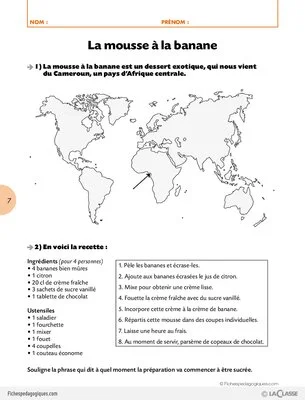 Pack thématique - Education au goût et recettes au Cycle 2