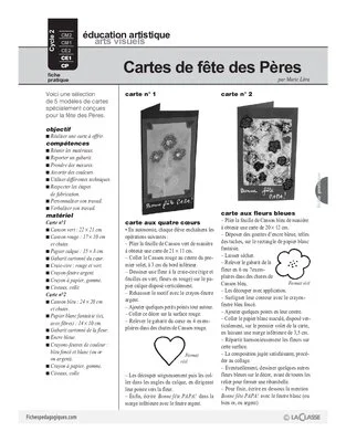 Cartes de fête des Pères (1)
