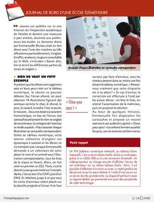 Journal de bord élémentaire (4) / Le tableau blanc interactif