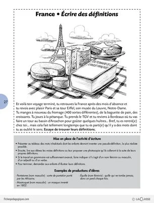 Tour d'Europe en production d'écrits