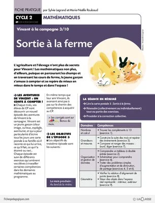 Vincent à la campagne (3) / Sortie à la ferme