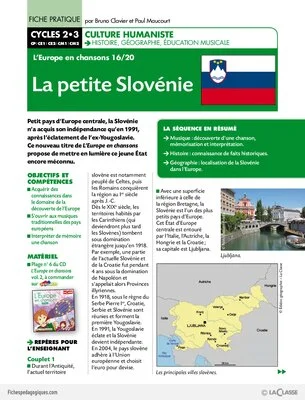 L'Europe en chansons (16) / La Slovénie