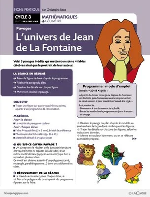 Pavages / L'univers de Jean de La Fontaine