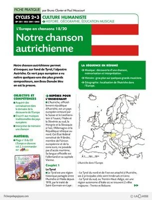L'Europe en chansons (18) / L'Autriche