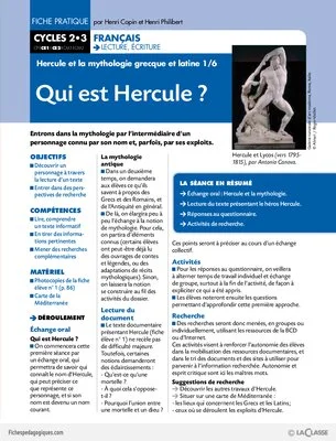 Hercule et la mythologie (1) / Qui est Hercule ?