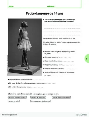 Pack thématique - Histoire des arts (Cycle 3)