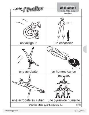Pack thématique - Le cirque
