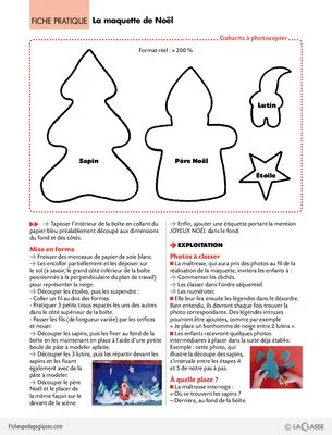 Pas à pas (4) / La maquette de Noël