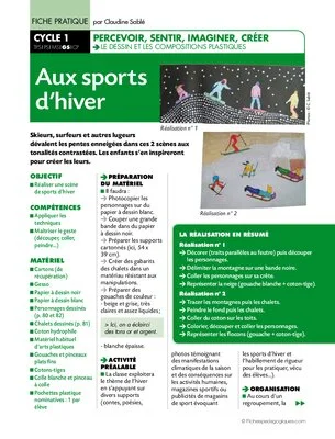 Aux sports d'hiver