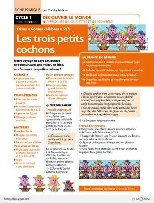 Frises CONTES CELEBRES (2) / Les trois petits cochons