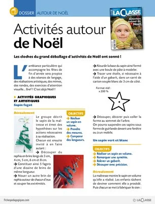 Activités autour de Noël