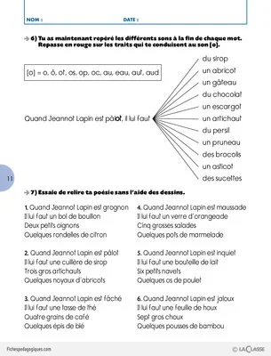 Phonologie et poésie au CP (1)
