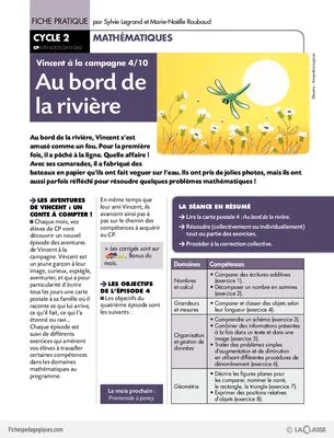 Vincent à la campagne (4) / Au bord de la rivière