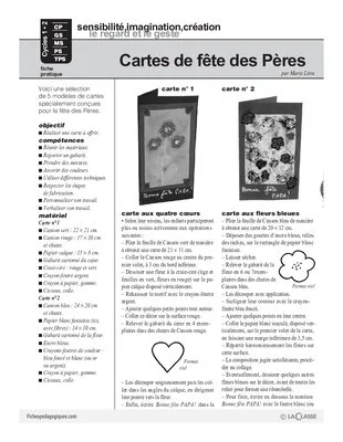 Cartes de fête des Pères (2)