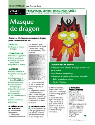 Masque de dragon