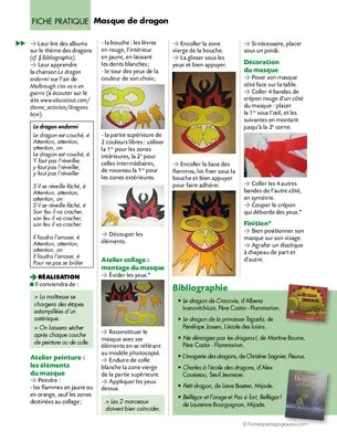 Masque de dragon