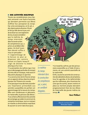 Entre la sieste et les couches / Les maîtres du temps